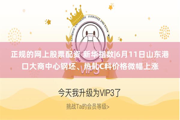 正规的网上股票配资 新华指数|6月11日山东港口大商中心钢坯、热轧C料价格微幅上涨