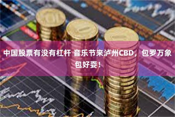 中国股票有没有杠杆 音乐节来泸州CBD，包罗万象包好耍！